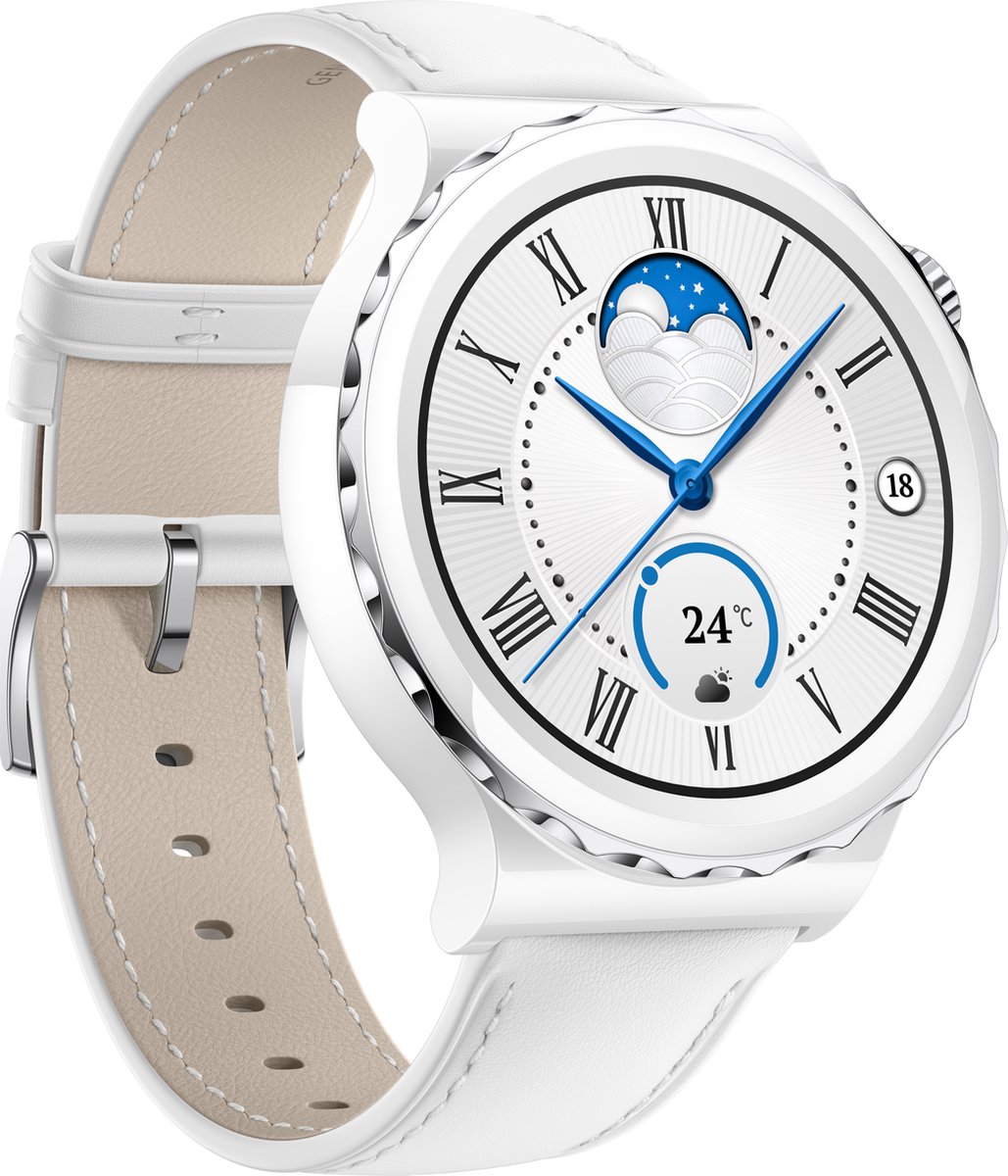 Huawei smartwatch WATCH GT 3 PRO Ceramic (Wit)