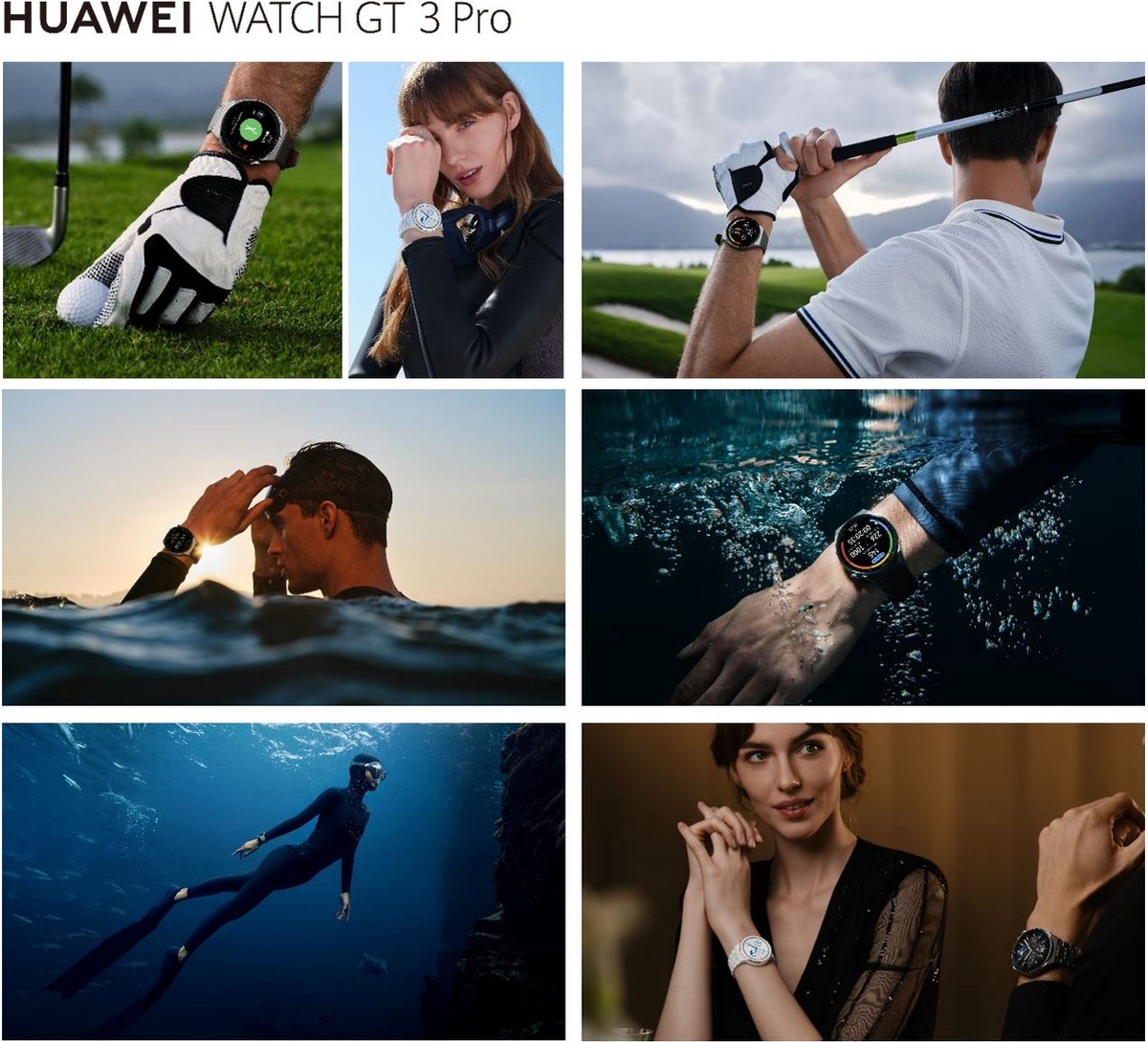 Huawei smartwatch WATCH GT 3 PRO Ceramic (Wit)