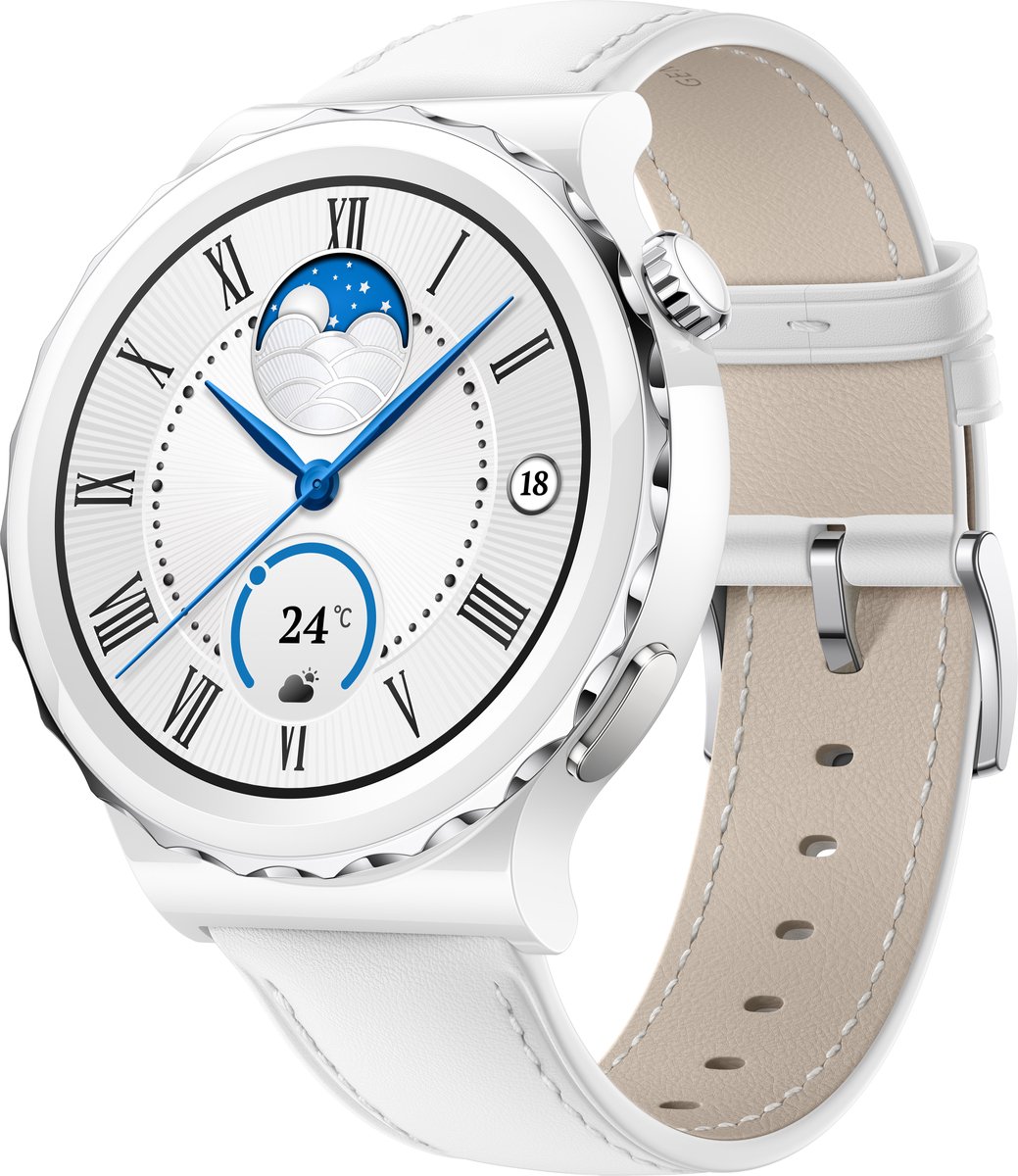 Huawei smartwatch WATCH GT 3 PRO Ceramic (Wit)