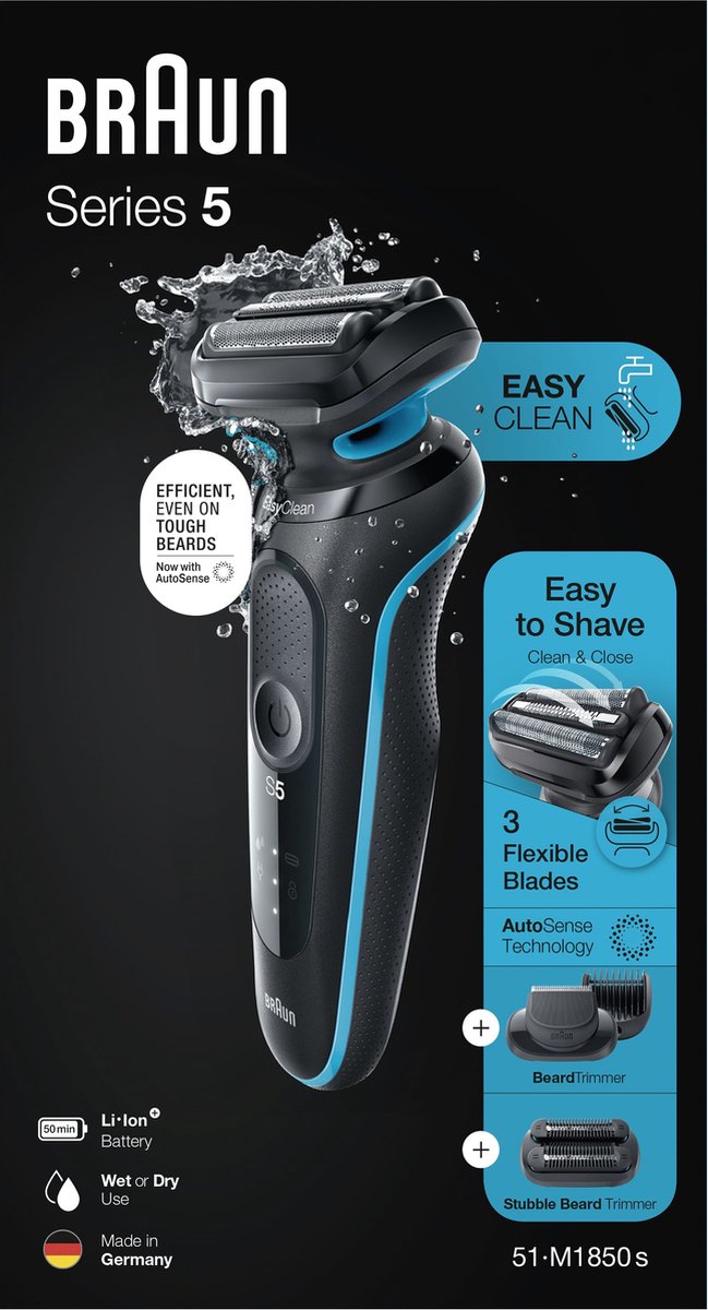 Braun scheerapparaat 51-M1850S