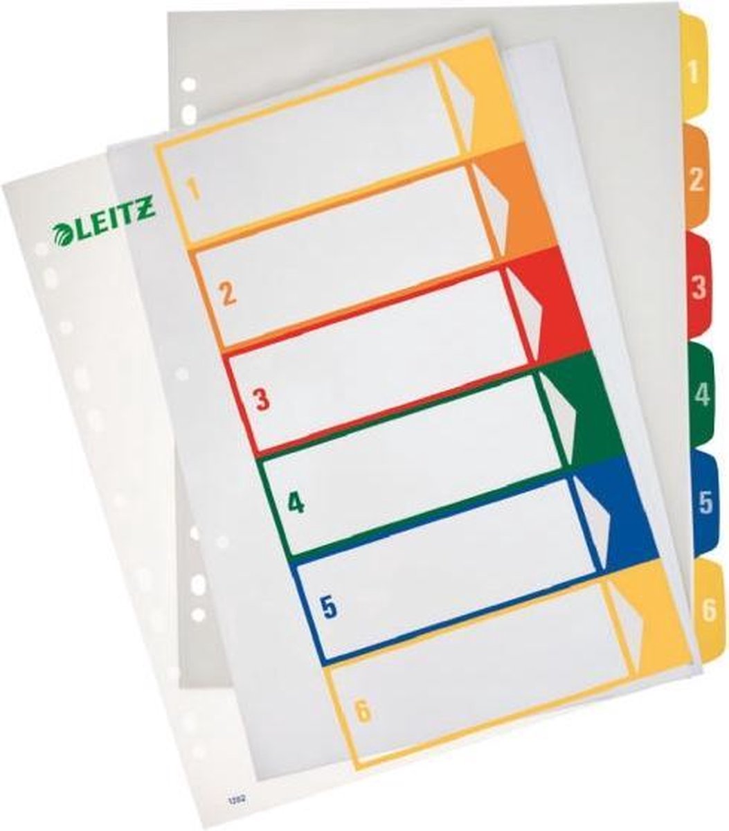 Leitz Index printbaar A4+ PP -