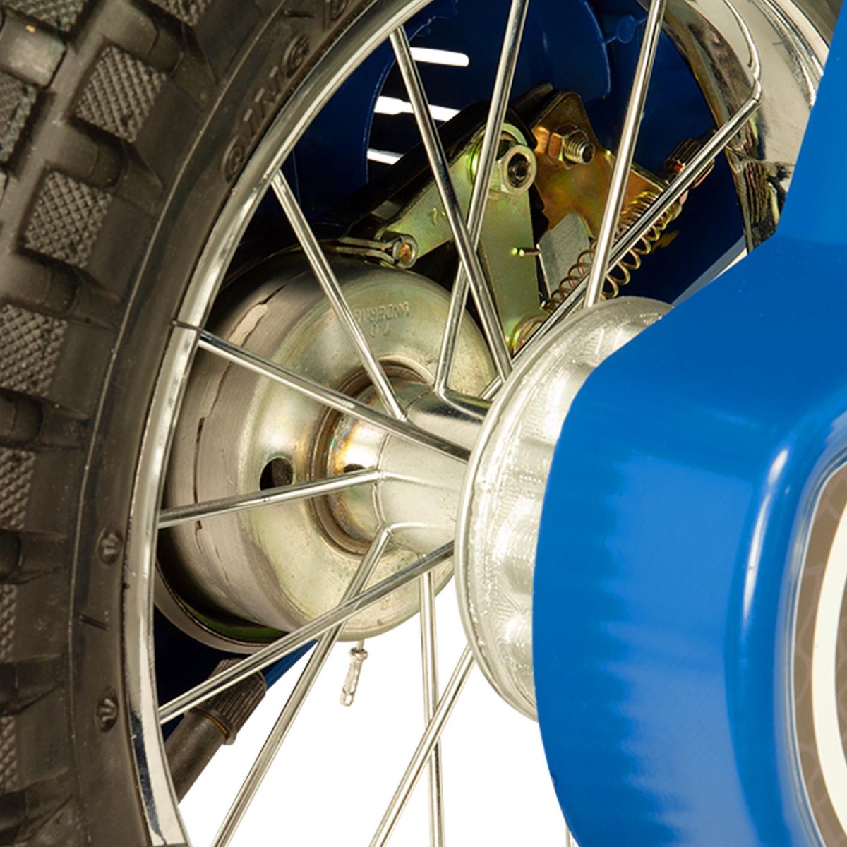 Injusa Accuvoertuig Motorfiets Blue Fighter 24v 106 Cm - Blauw