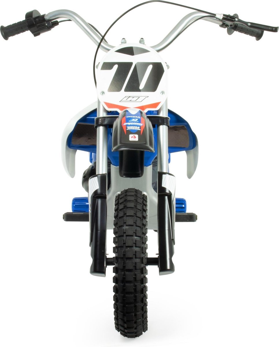 Injusa Accuvoertuig Motorfiets Blue Fighter 24v 106 Cm - Blauw