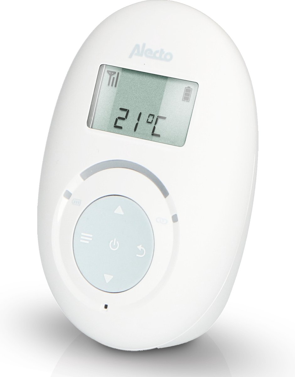 Alecto Full Eco Dect Babyfoon Dbx120 Wit-blauw