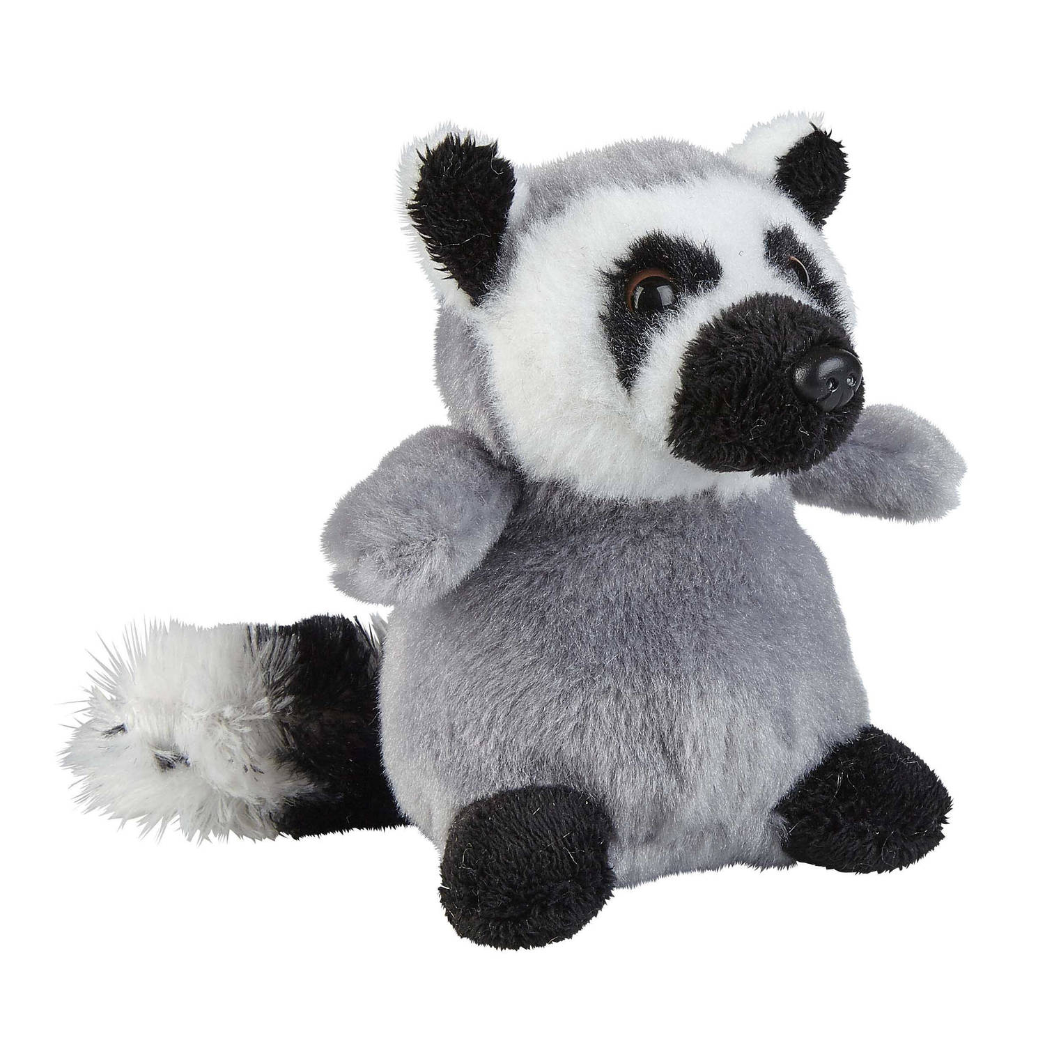 Nature Plush Planet Pluche Knuffel Dieren Ringstaart Maki Aap 12 Cm - Knuffeldier