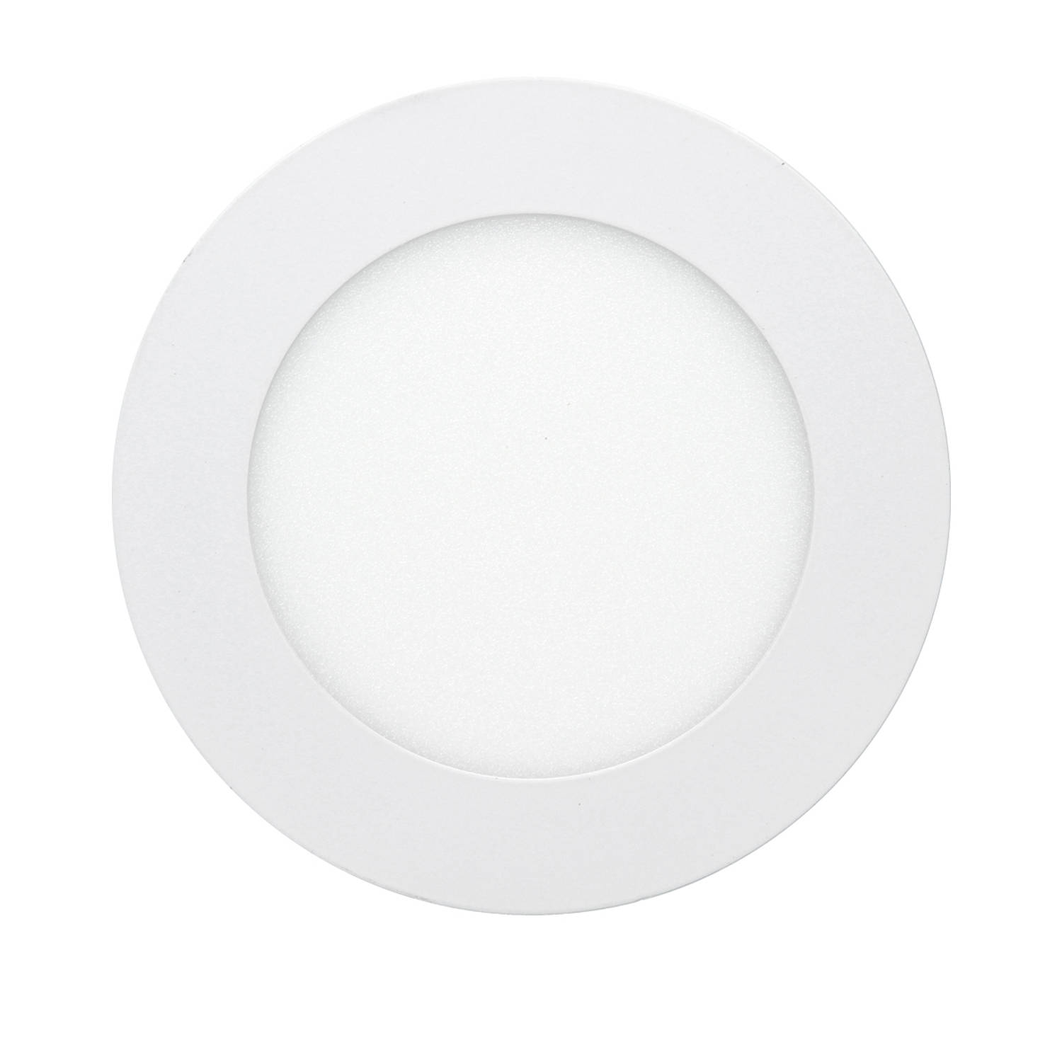 Ecd Germany 6-pack Led-inbouwspots 6w - Paneelplafondspot Ultraslim - 220-240v - Smd 2835 - Ø12 Cm - Cool White 6500k