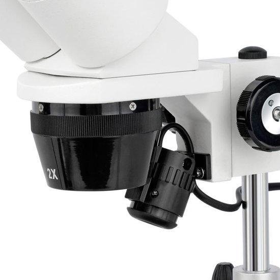 Bresser Stereo-microscoop Erudit Icd 3d 29 Cm Aluminium - Wit