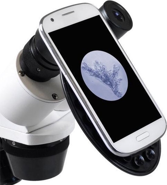 Bresser Stereo-microscoop Erudit Icd 3d 29 Cm Aluminium - Wit