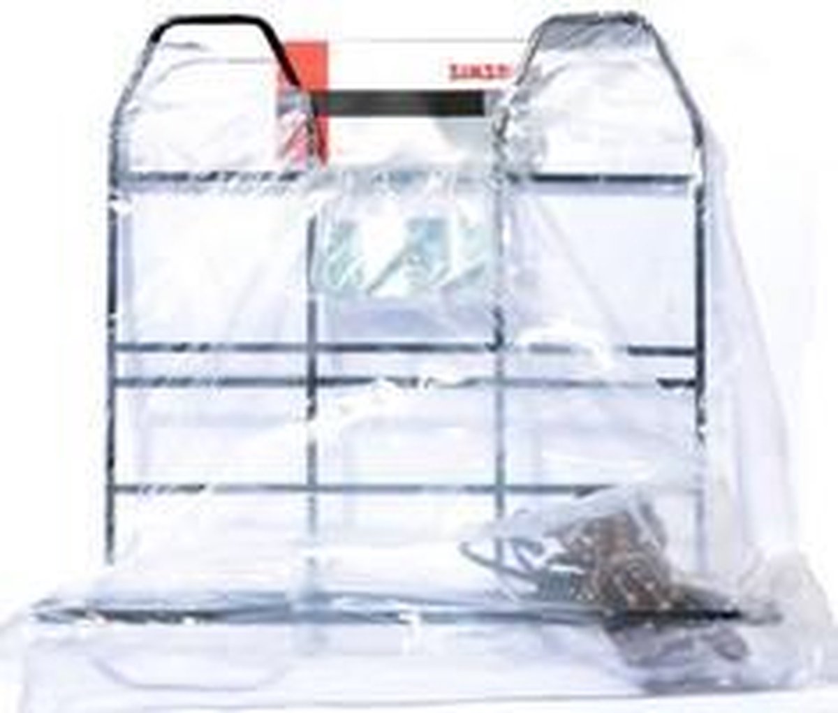 Simson Fietskar Koppeling Zilver - Zwart