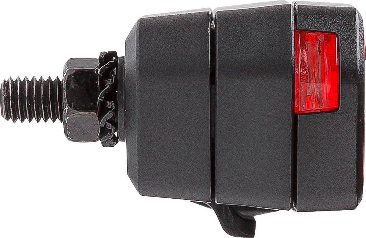 AXA Achterlicht Juno Battery 80 Mm Led Zwart/ - Rood