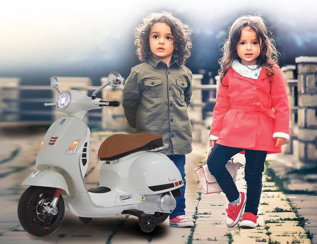 Jamara Speelgoedscooter Vespa Gts 125 12 V Wit