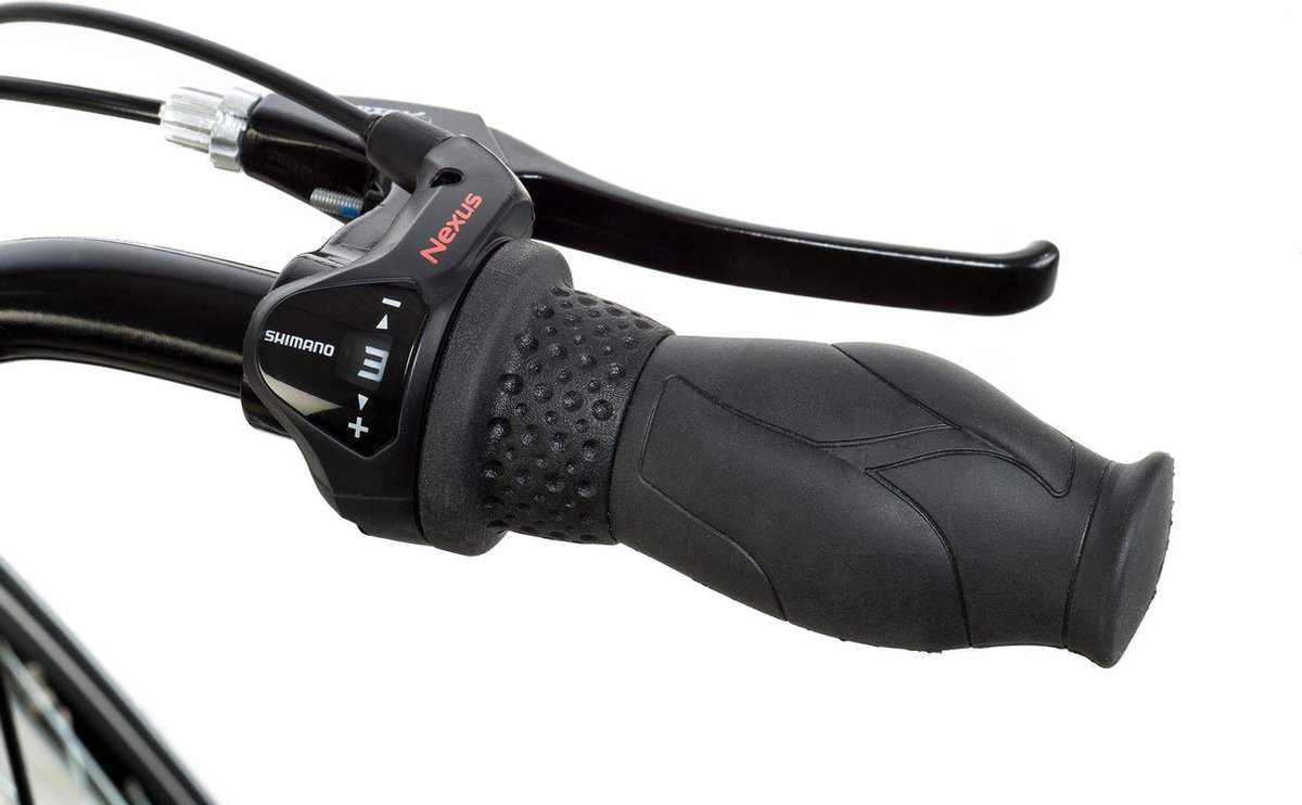 Shimano Bright 28 Inch 50 Cm Heren 3v V-brakes Matzwart