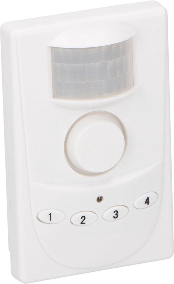 Grundig Draadloze Bewegingsmelder Met Alarm - 4 Cijferige Code - 100 Db Sirene - 5 Meter Bereik