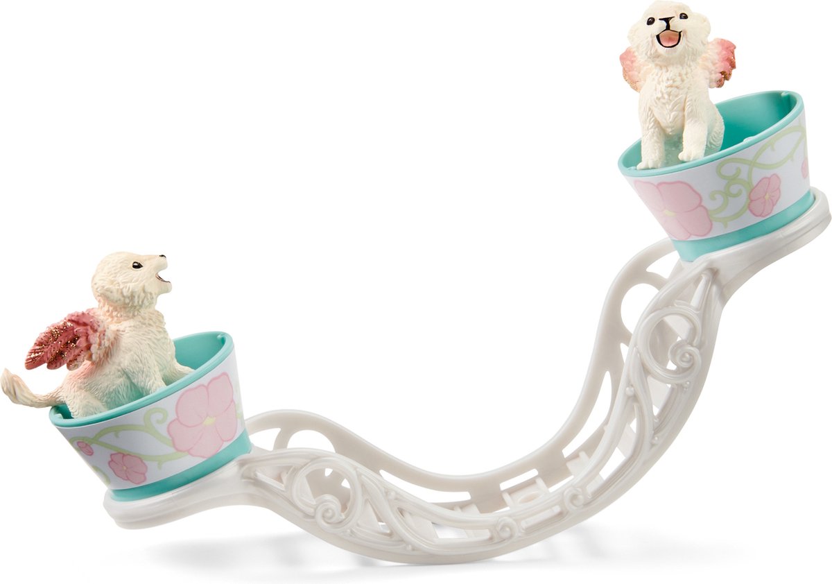 Schleich Winged Baby Lion Training