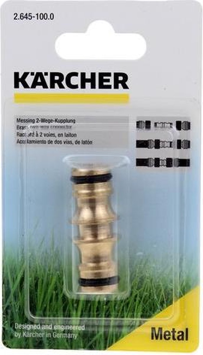 Kärcher - Messing 2-weg Koppeling - 26451000