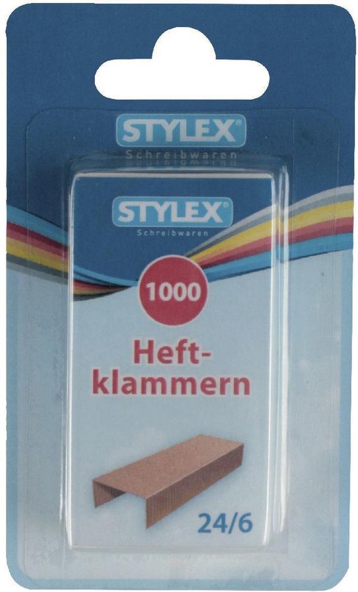 Metalen Nietmachine 11,5 Cm Inclusief 2000 Nietjes - Nietmachine - Blauw