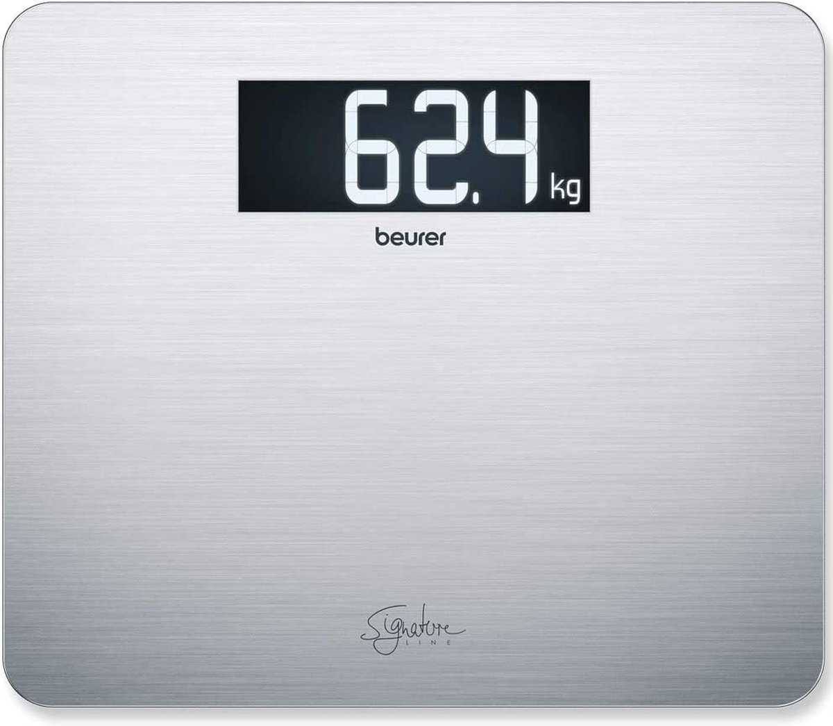 Beurer Signature Line Personenweegschaal Gs 405 Roestvrij Staal - Silver