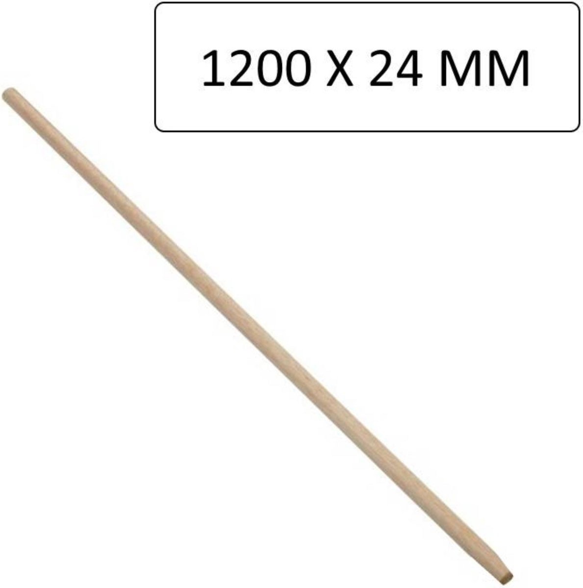 Talen Tools - Bezemsteel - 120 Cm - 23.5 Mm Doorsnee