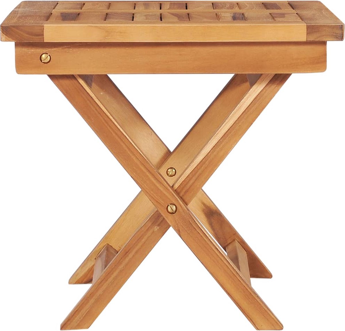 Vidaxl Ligbedden 2 St Met Tafel En Kussens Massief Teakhout