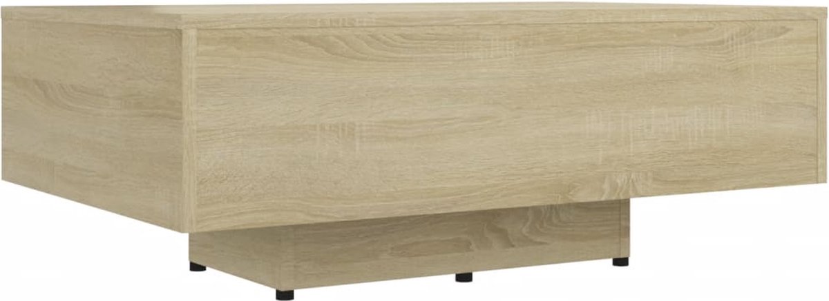 Vidaxl Salontafel 85x55x31 Cm Spaanplaat Sonoma Eikenkleurig - Bruin