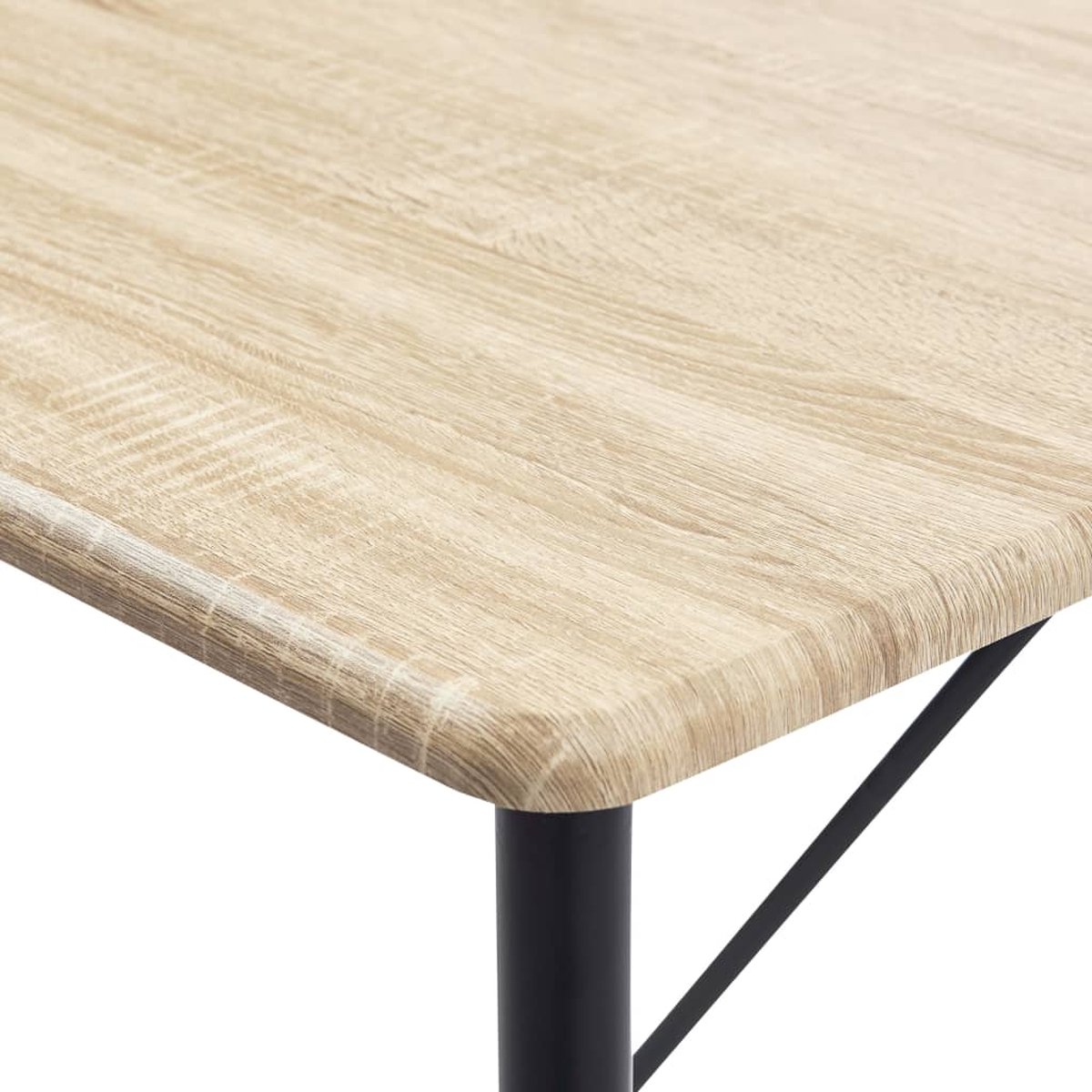 Vidaxl Bartafel 120x60x110 Cm Mdf Eikenkleurig - Bruin