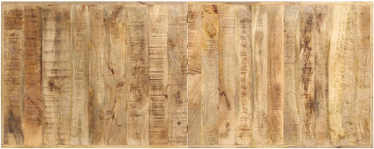 Vidaxl Bartafel 180x70x107 Cm Ruw Mangohout - Bruin