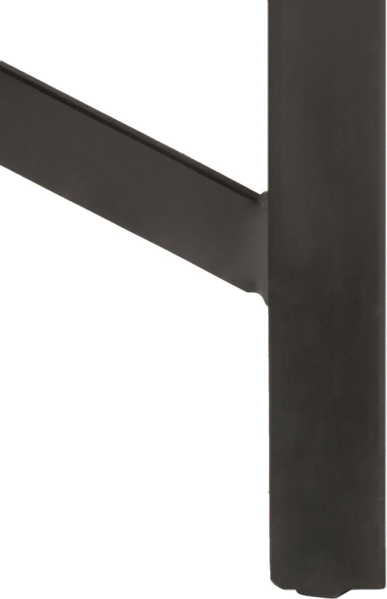 Vidaxl Bartafel 180x70x107 Cm Ruw Mangohout - Bruin