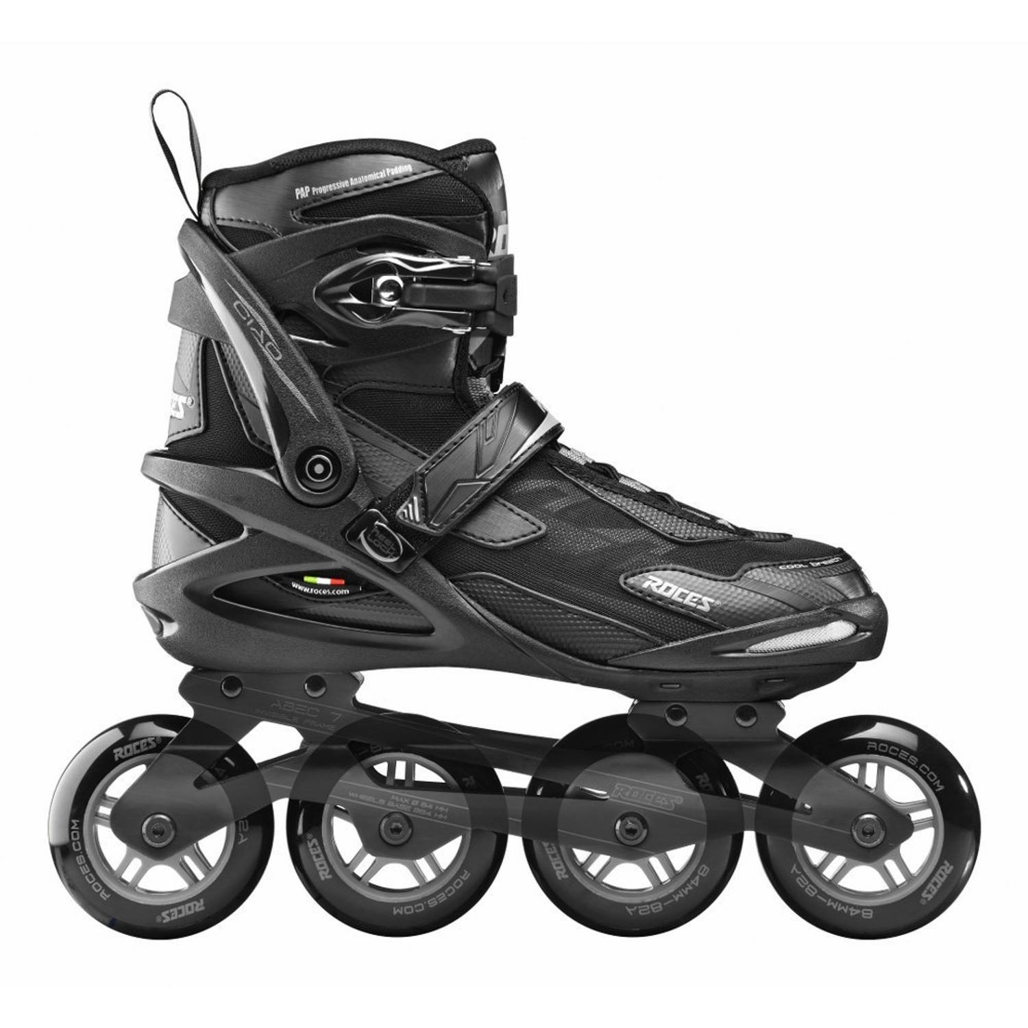 Roces Inlineskates Ciao Polypropyleen 82a Abec-7 Maat 44 - Zwart