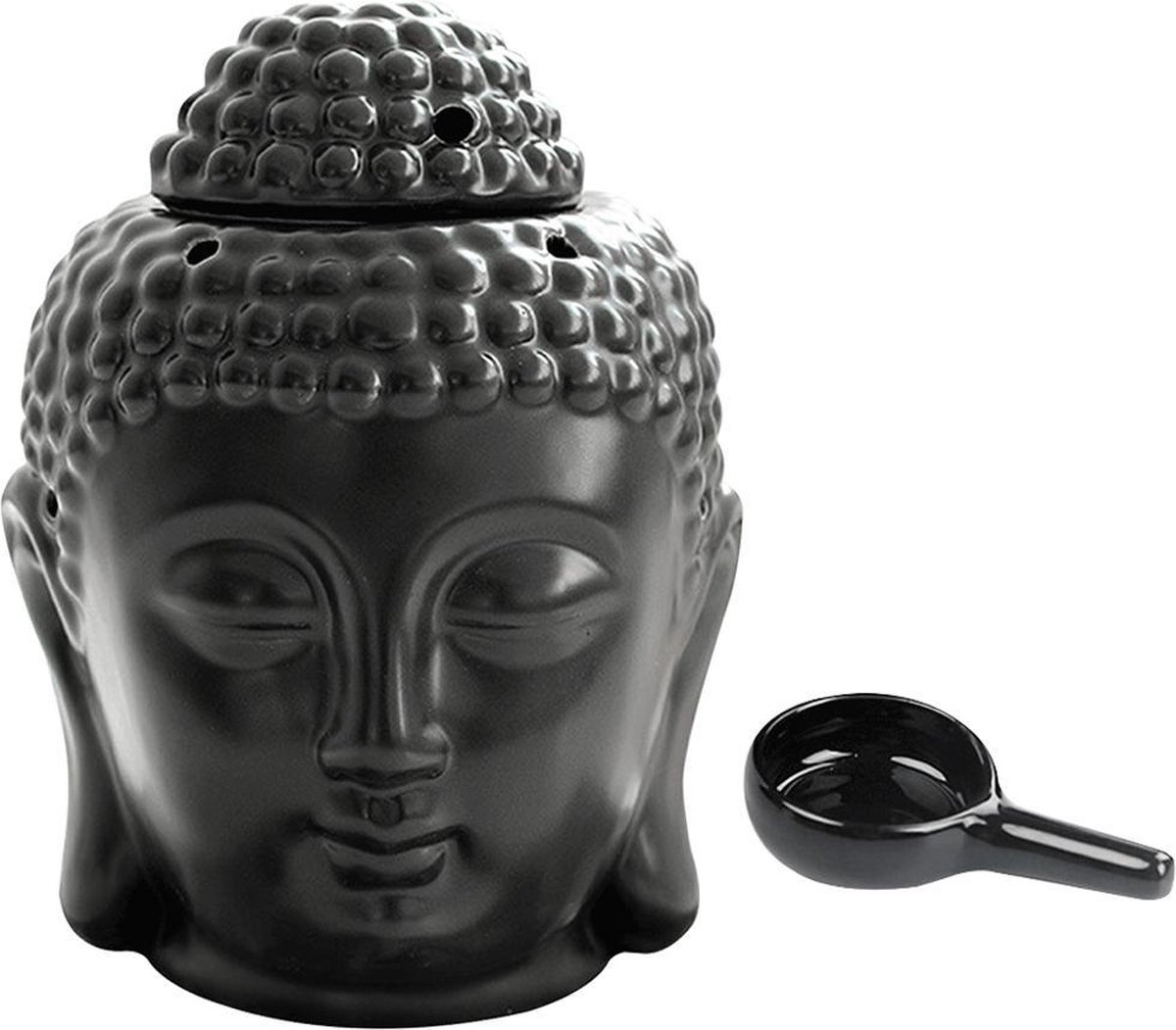 Buddhahoofd Kaarshouder Keramiek Waxinelichthouders