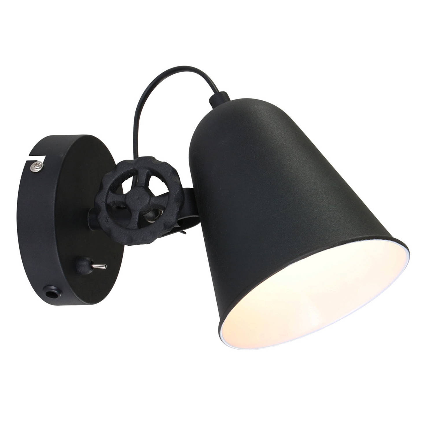 Anne Lighting Wandlamp Dolphin - Zwart