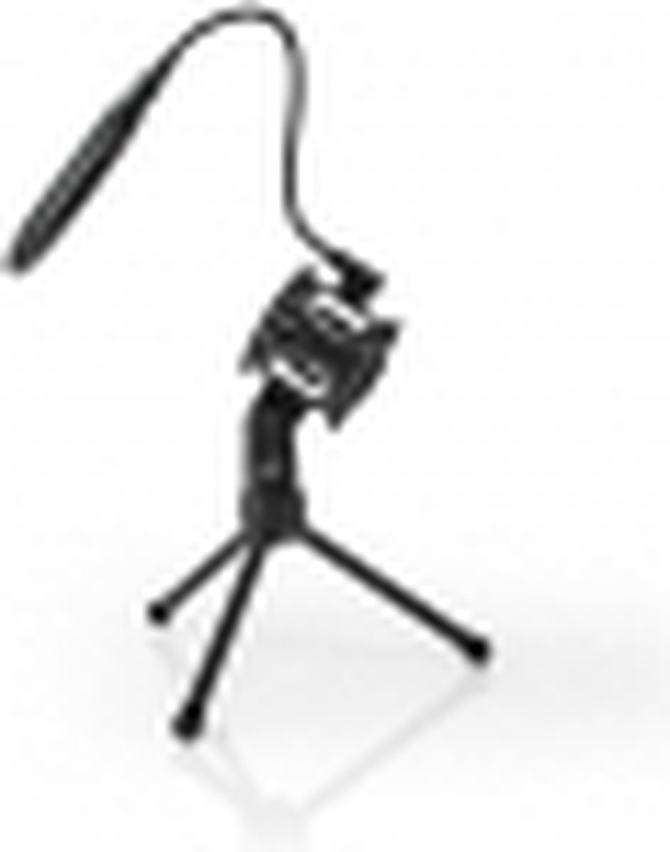 Nedis Microfoonstandaard - Mpst00bk - Zwart
