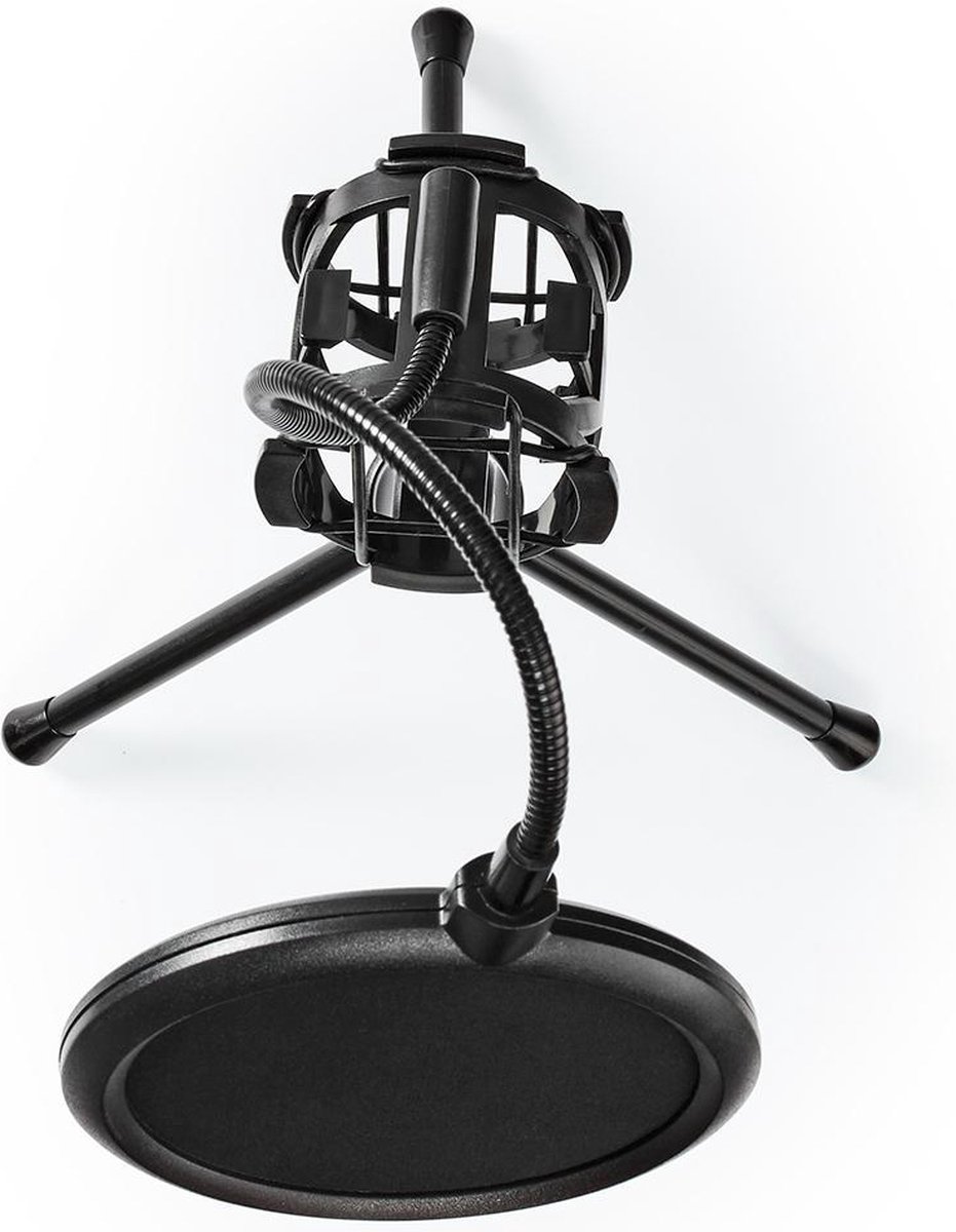 Nedis Microfoonstandaard - Mpst00bk - Zwart