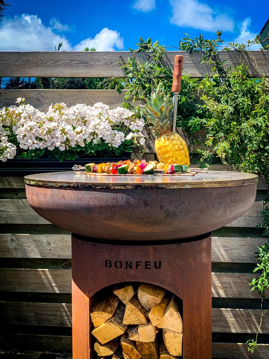 BonFeu Bonbiza Corten Open - Bruin