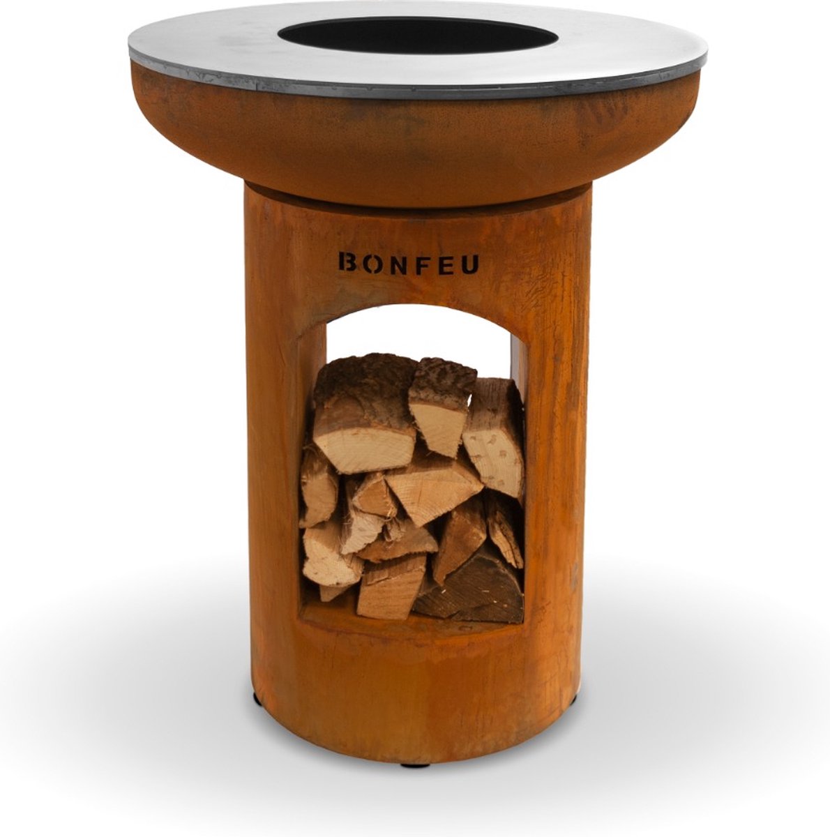 BonFeu Bonbiza Corten Open - Bruin