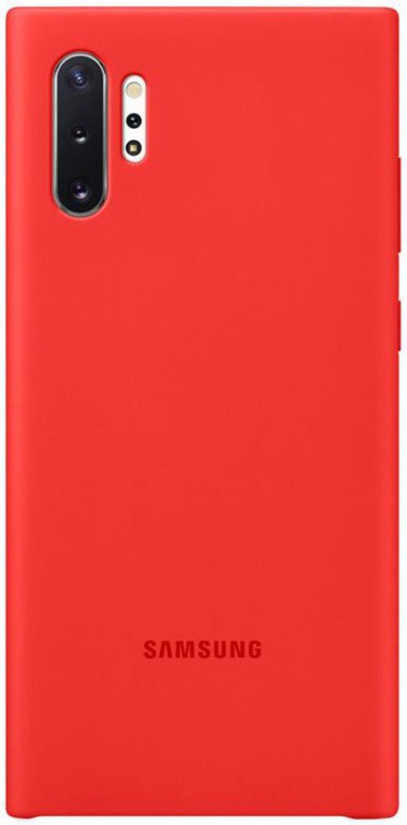 Samsung Siliconen Hoesje Note10 + - Rojo