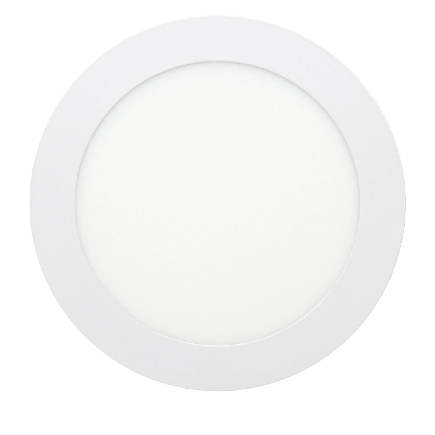 Ecd Germany 5er Pack Led-paneel Inbouwlamp 12w Vervangt 65w Halogeen-vlakke Ultraslim- Ronde Ø17cm- Koud Wit 6000k- Ip44