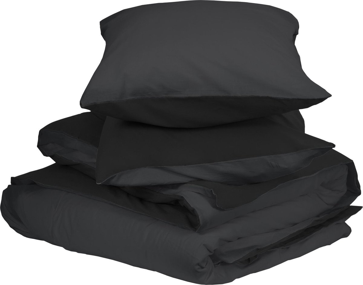 Ten Cate Katoenen Double Face Lits-jumeaux Dekbedovertrek - 240x200/220 - Sevilla - Grijs