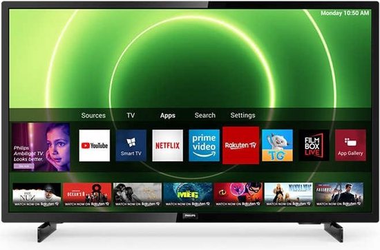 Philips 43pfs6805 - Full Hd Hdr Led Smart Tv (43 Inch) - Zwart
