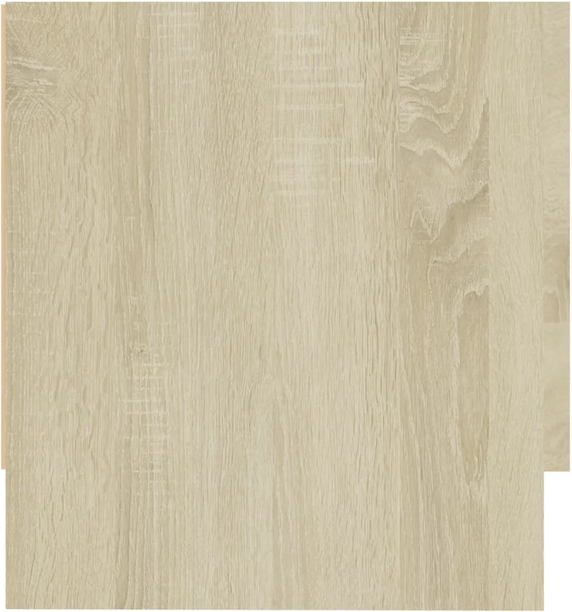 Vidaxl Kledingkast 100x32,5x35 Cm Spaanplaat Sonoma Eikenkleurig - Bruin