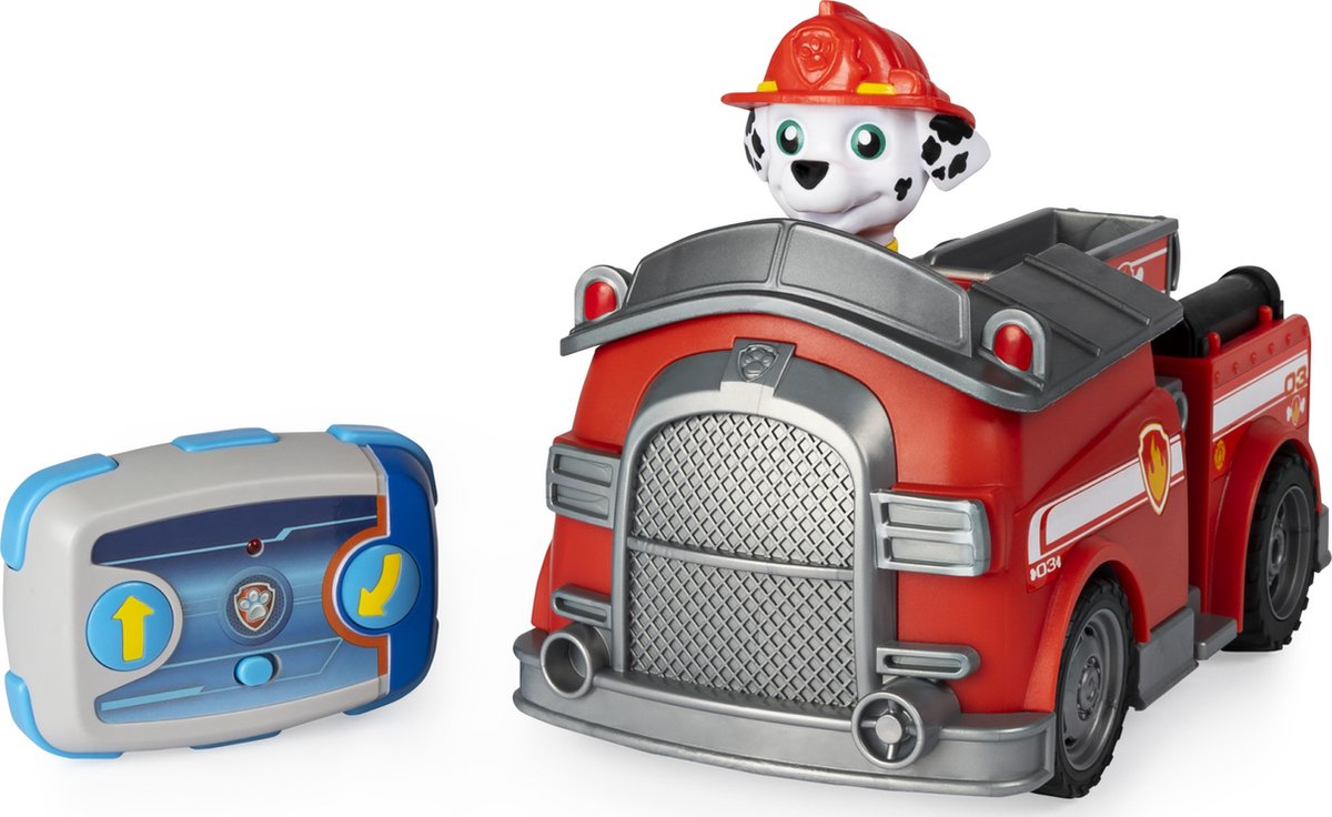 Paw Patrol Marshall Rc Fire Truck - Rood