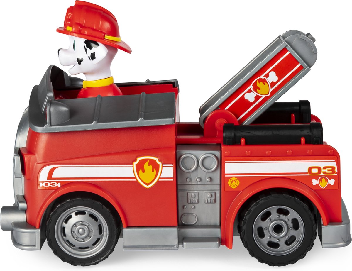 Paw Patrol Marshall Rc Fire Truck - Rood