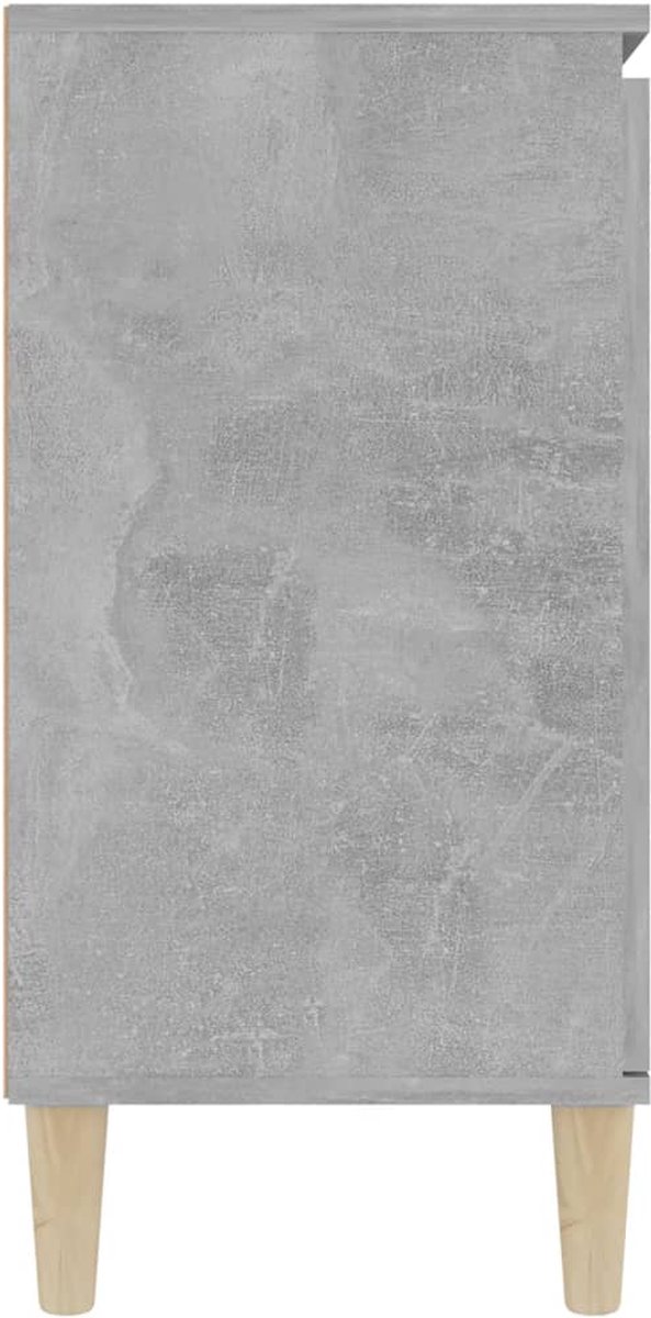 Vidaxl Dressoir 103,5x35x70 Cm Spaanplaat Beton - Grijs