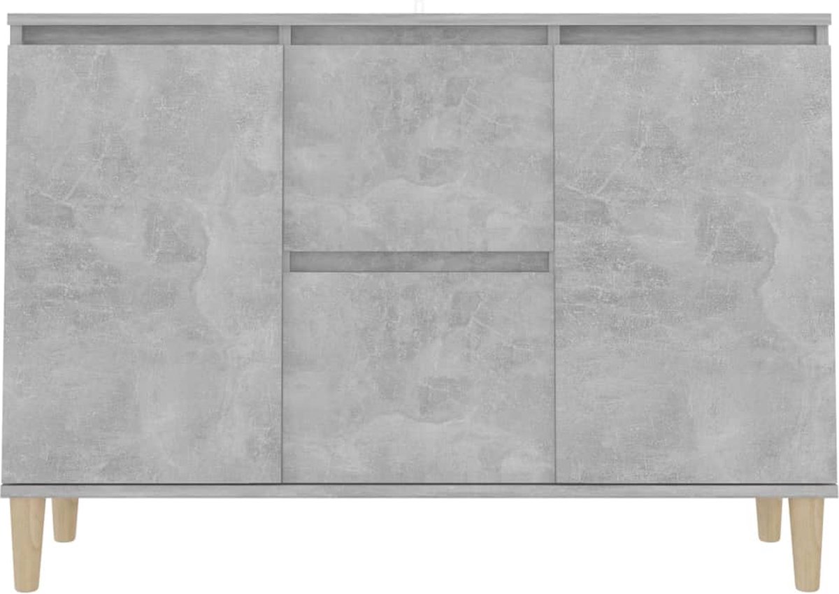 Vidaxl Dressoir 103,5x35x70 Cm Spaanplaat Beton - Grijs
