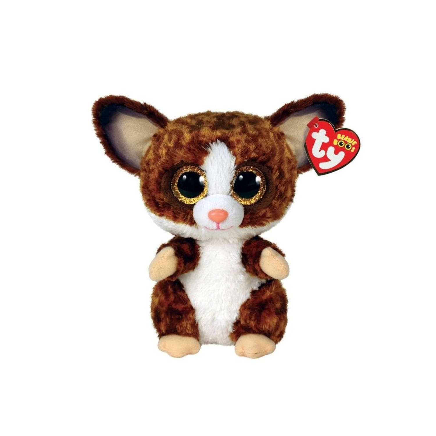 ty Beanie Boo&apos;s Bush Baby Galago 15cm - Bruin