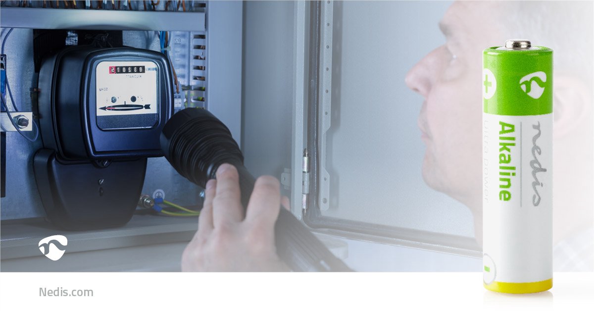 Nedis Alkaline-batterij Aa - Baaklr610bl - Groen