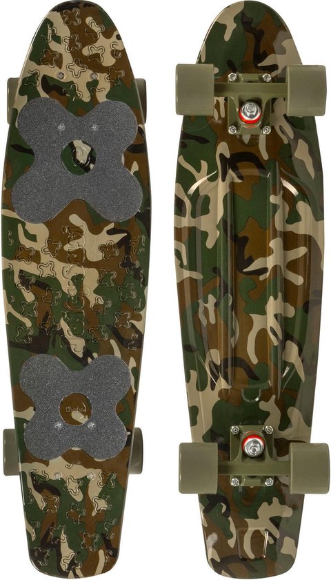 Choke Skateboard Big Jim Camo 71 Cm Polypropeen Groen/ - Bruin