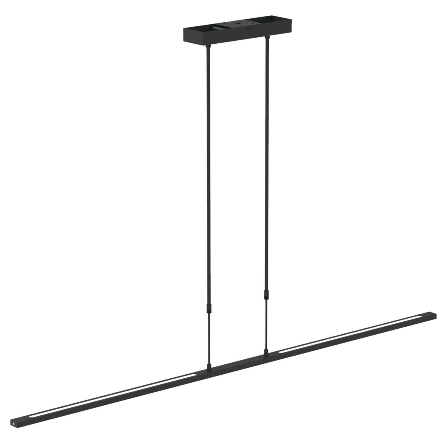 Steinhauer Hanglamp Zelena L 155 Cm 7971zw - Zwart