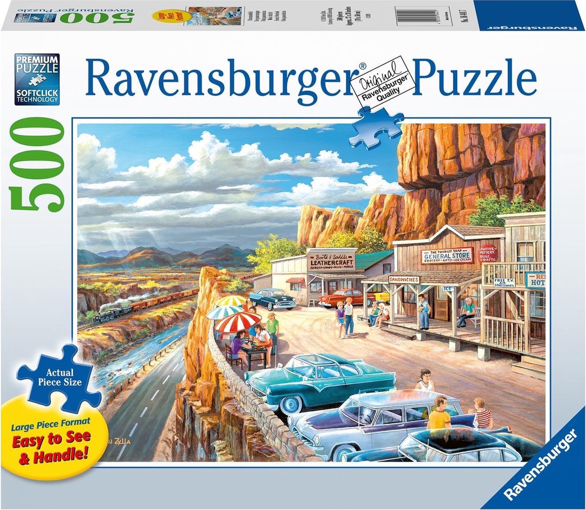 Ravensburger Puzzel Mooi Uitzicht 500pcs