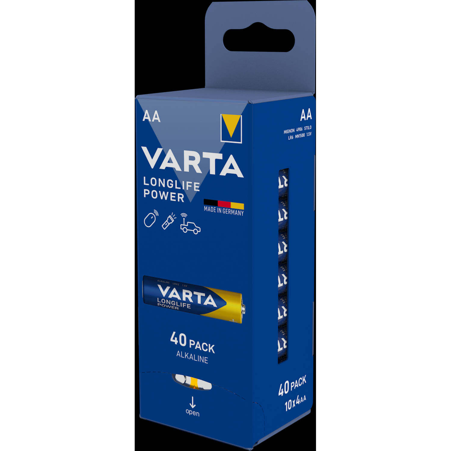 Varta Longlife Power Aa Box 40