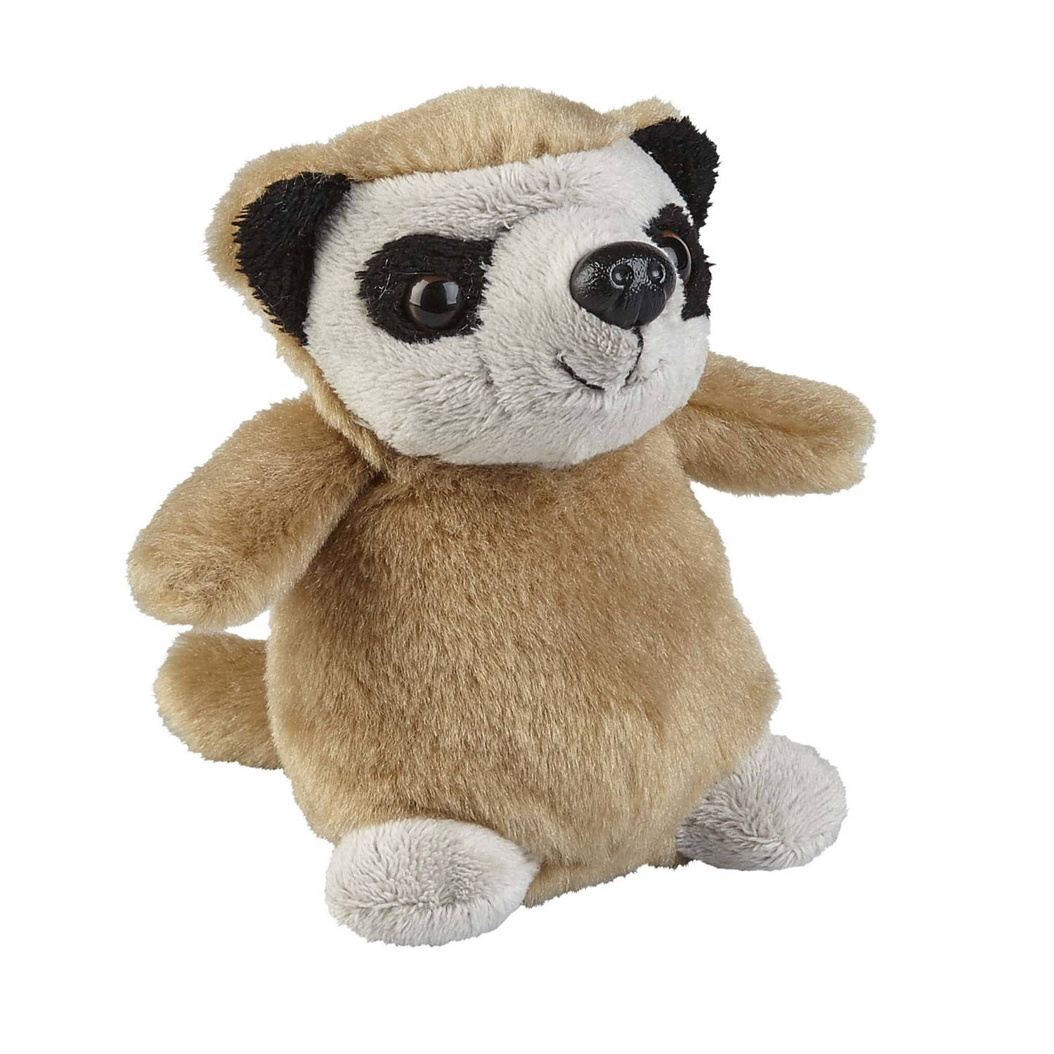 Nature Plush Planet Pluche Knuffel Dieren Stokstaartje 12 Cm - Knuffeldier